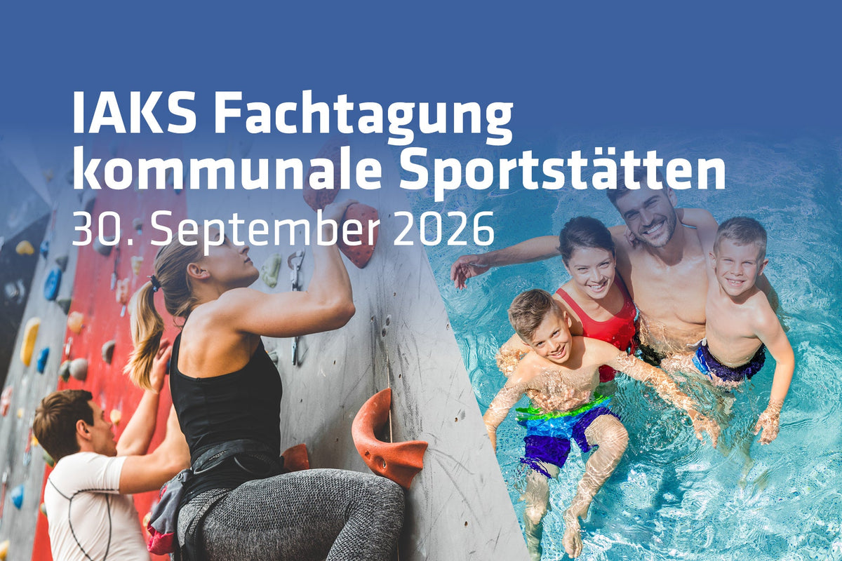 Wenn Boulderwand auf Wasserfläche trifft: AquaKinetics bei der IAKS Fachtagung 2026