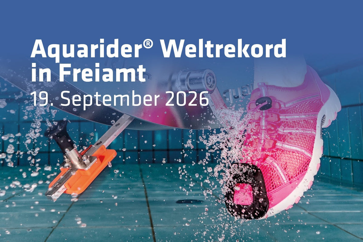 Gemeinsam zurück zum Weltrekord: AquaRider® Weltrekord 2026 in Freiamt